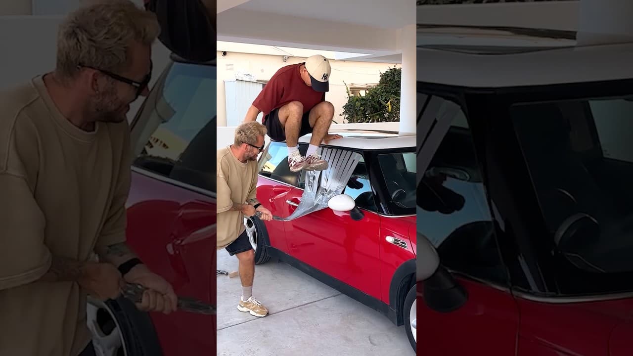 How We Opened a Locked Car With a Simple Trick!