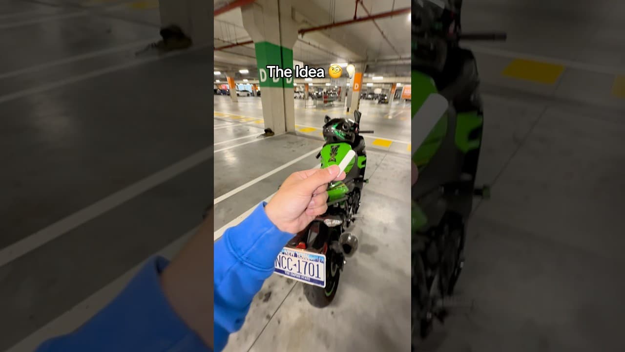 Who needs this? 😱😎 #cars #carlover #bmw #bike #kawasaki #yamaha