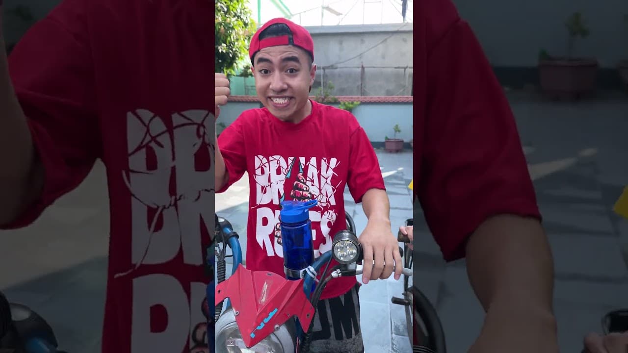 Cute - 🥰😎 thiết bị cần thiết khi đi xe máy #funny #comedy #skateboardvibes #ilovegadgets # #fruit
