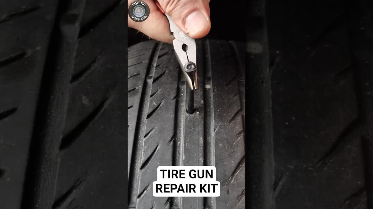 Tire Gun Plug Repair Kit #tirerepair #tiregun #tireplug #tiremushroom