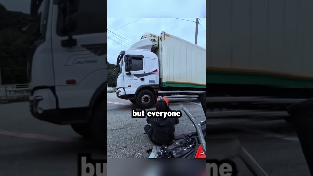 Car Smashed Biker 🤯 Credit @checkybike