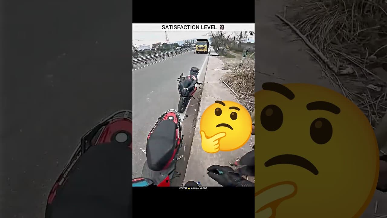 Unexpected Moment on Road | Motovlog