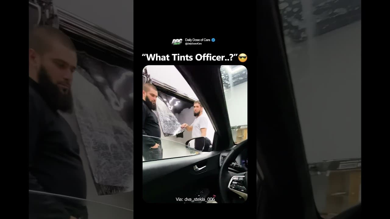 What Tints Officer?😎