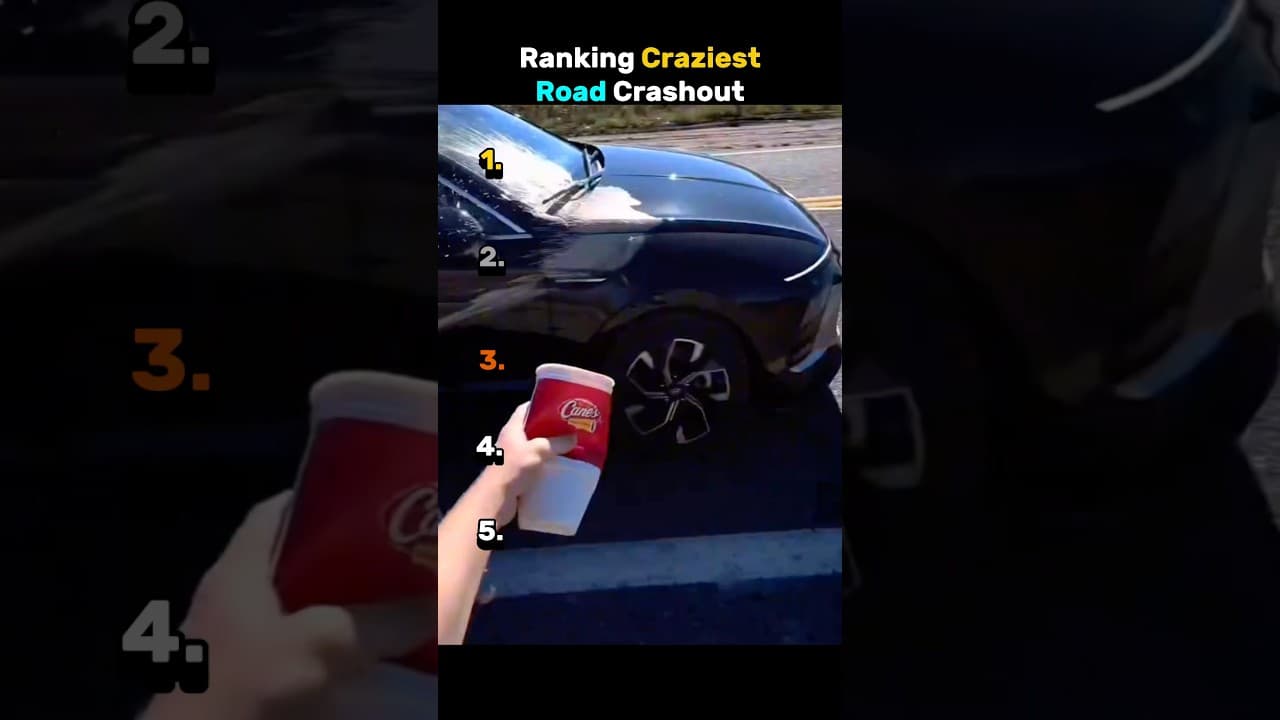 Ranking Craziest Road Crashouts 🚗