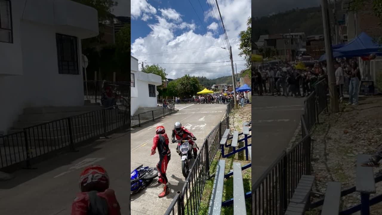 😱 Caída Felipe Cruz Ax100 cc  #caidas  #viral